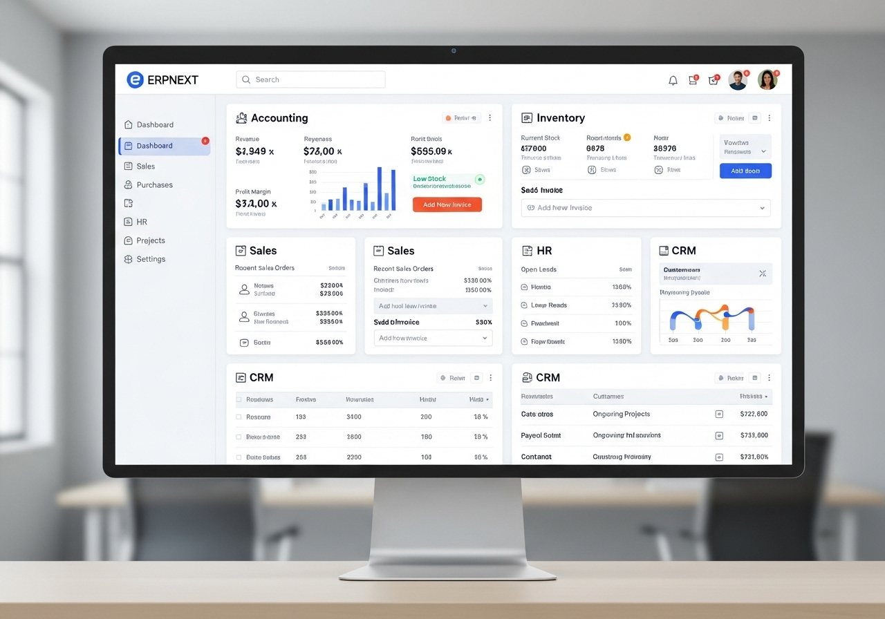 ERPNext Dashboard